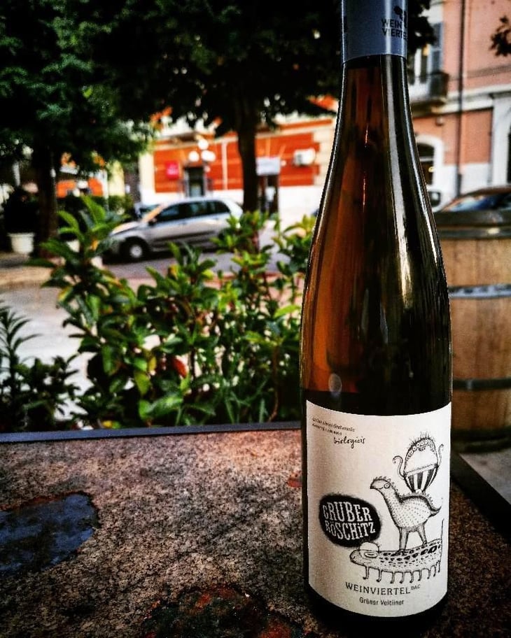 Weinviertel Gruner Veltliner - Gruber Röschitz - Maria, Ewald & Christian Gruber 