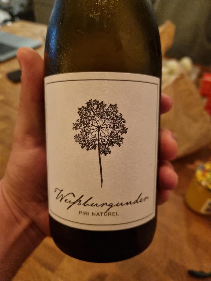 Weissburgunder - Piri Naturel - Christine Pieroth -2020