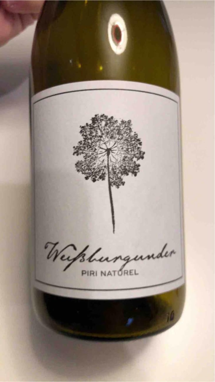 Weissburgunder - Piri Naturel - Christine Pieroth -2020