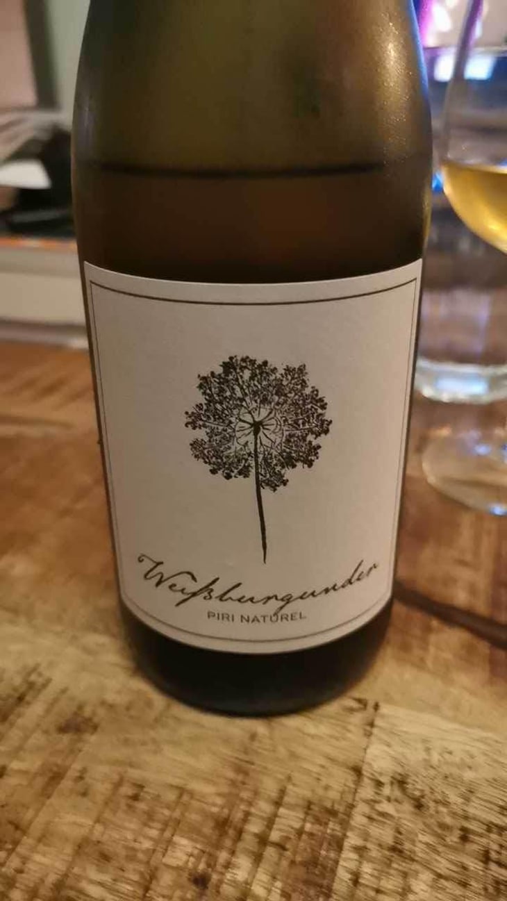 Weissburgunder - Piri Naturel - Christine Pieroth -2020