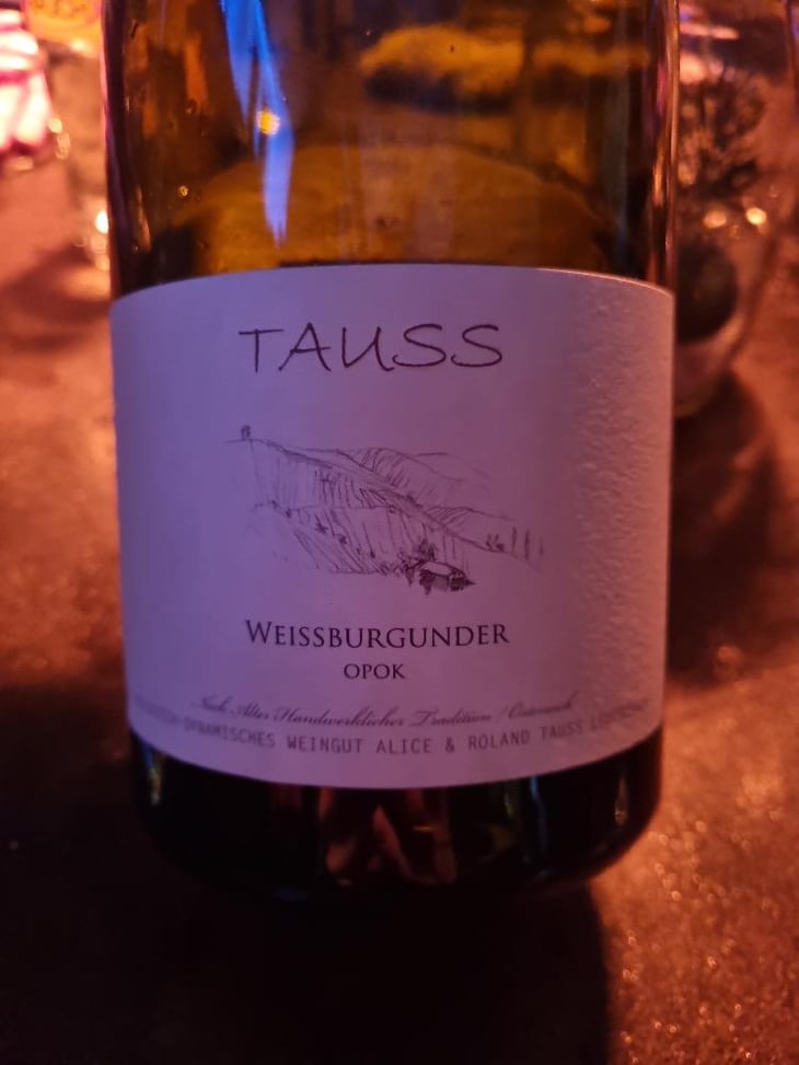 Weissburgunder Opok - Weingut Tauss - Alice & Roland Tauss -2019