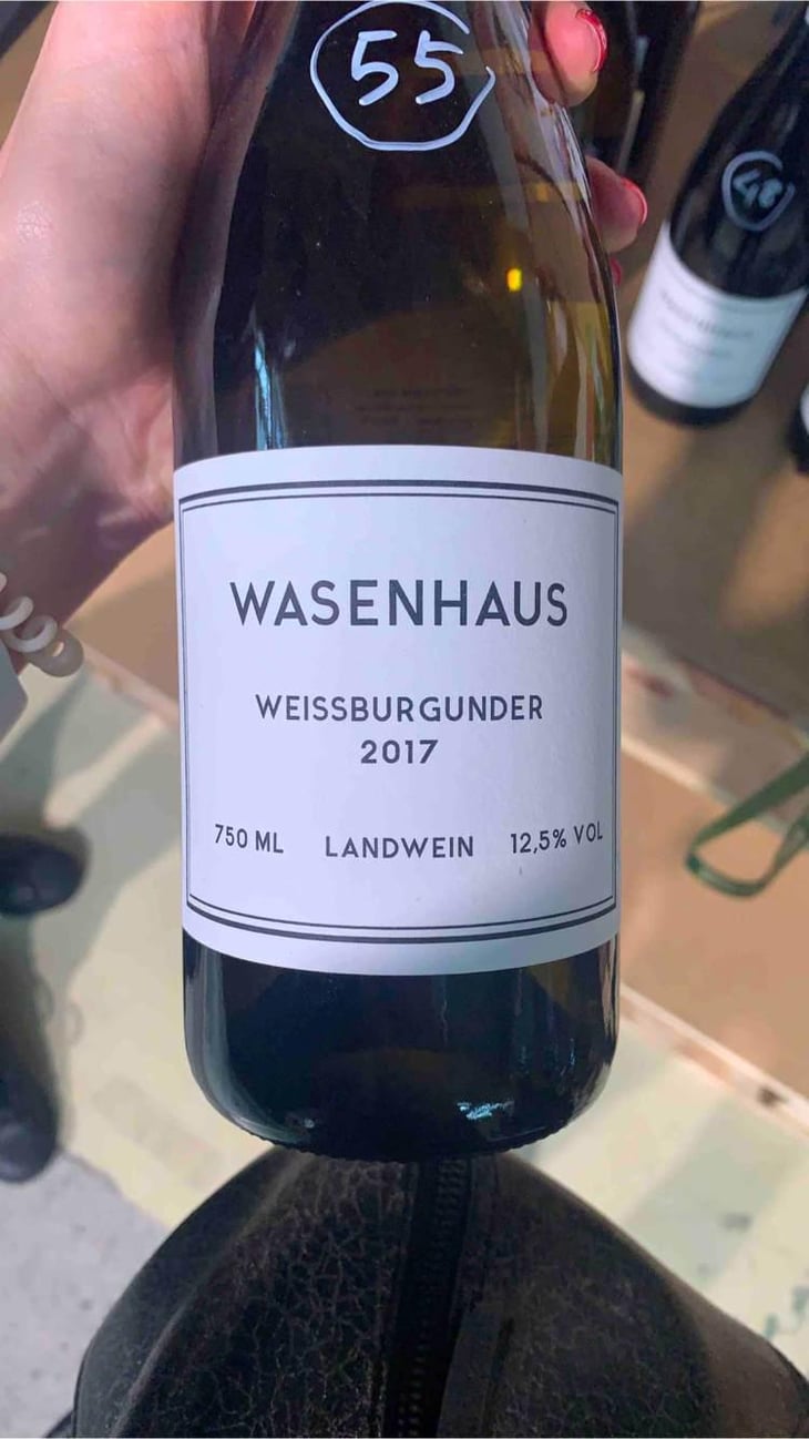Weissburgunder - Weingut Wasenhaus - Christoph Wolber & Alexander Götze 