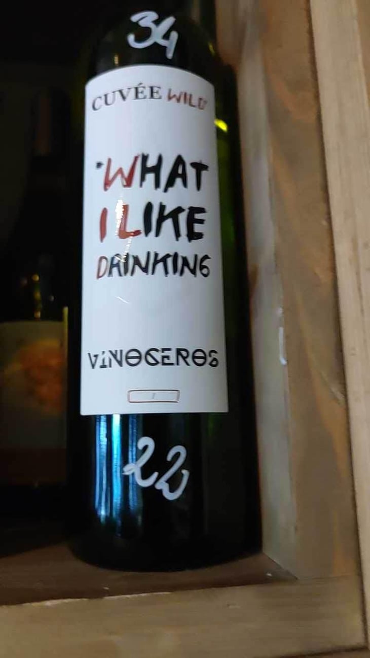 WILD (What I Like Drinking) Blanc - Vinoceros - Christophe Guittet 
