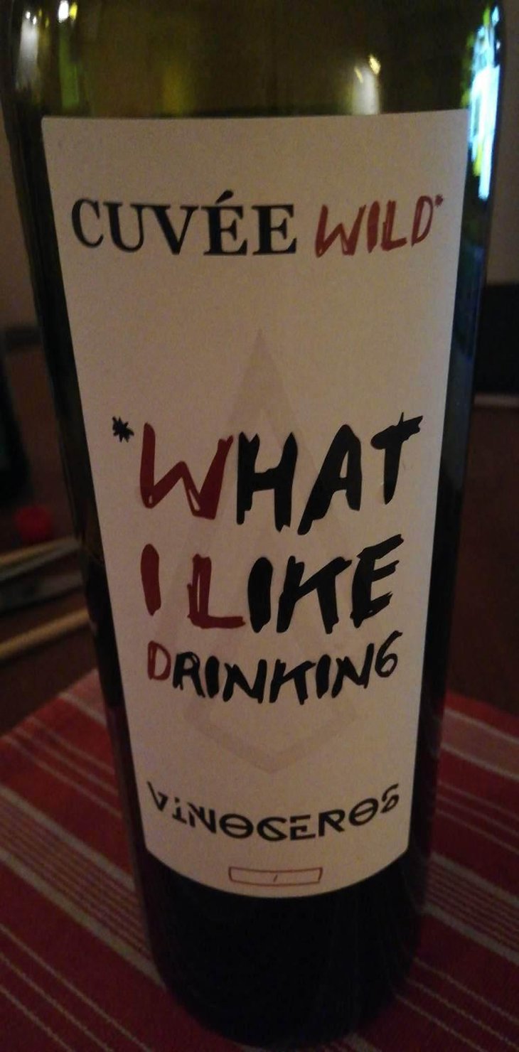 WILD (What I Like Drinking) Rouge - Vinoceros - Christophe Guittet 