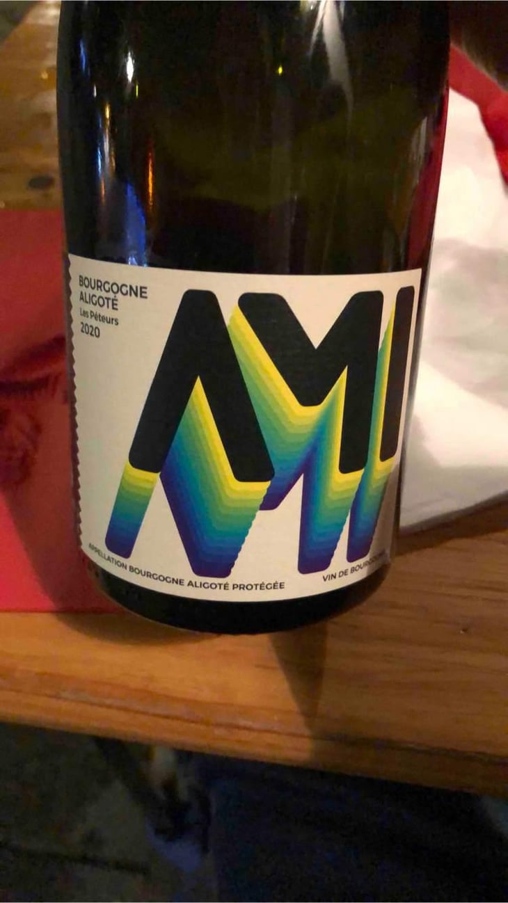 Bourgogne Aligoté Les Péteurs - Domaine Ami - Paul Marchand-Perarnau & Willy Roulendes -2020