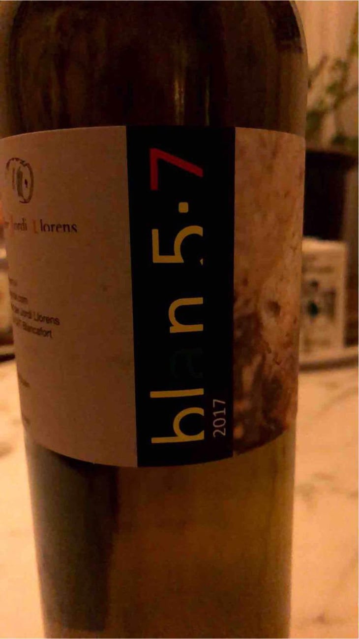 blan 5.7 - Celler Jordi Llorens - Jordi Llorens 