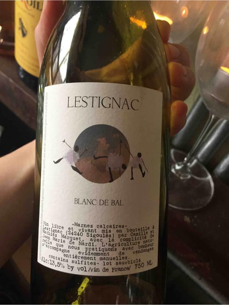 Blanc de Bal - Château Lestignac - Camille & Mathias Marquet 