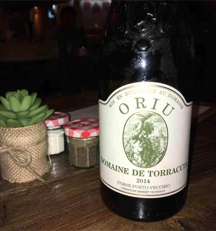 Oriu Blanc - Domaine de Torraccia - Marc Imbert 