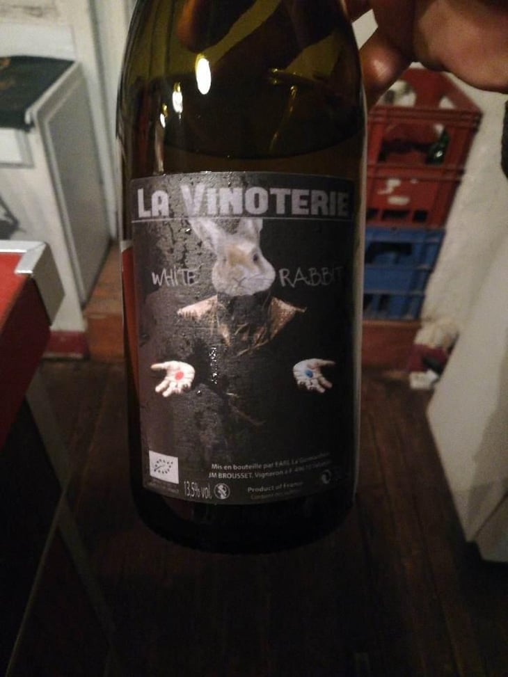 White Rabbit - La Vinoterie - Jean-Marie Brousset 