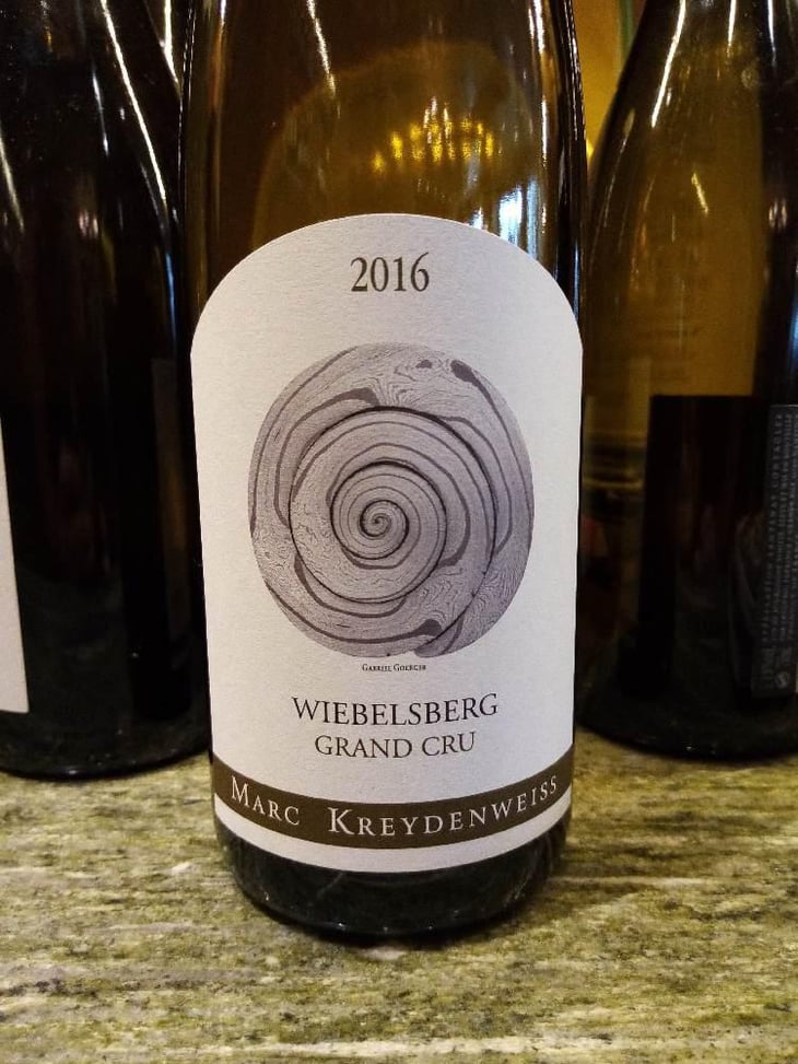 Wiebelsberg Grand Cru (Gabriel Goerger Label) - Marc Kreydenweiss (Andlau) - Antoine Kreydenweiss 