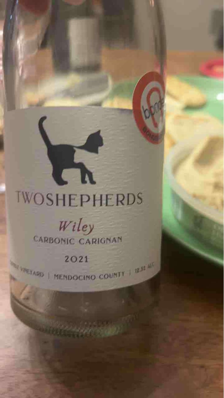 Wiley Carbonic Carignan - Two Shepherds - Karen Daenen & William Allen 