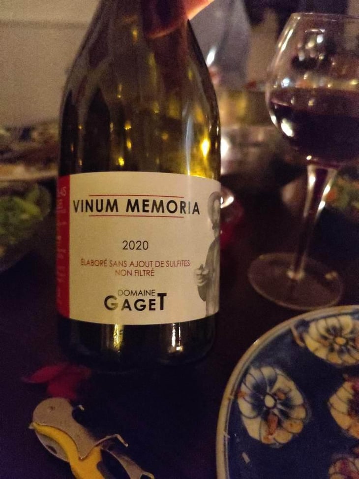 vinum memoria - Le Domaine Gaget - Mikaël Gaget 