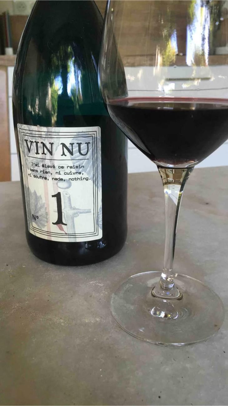 Vin Nu Cuvée 1 - Vin Nu - Myrtilles Du Trimoulet - Geoffrey Estienne 
