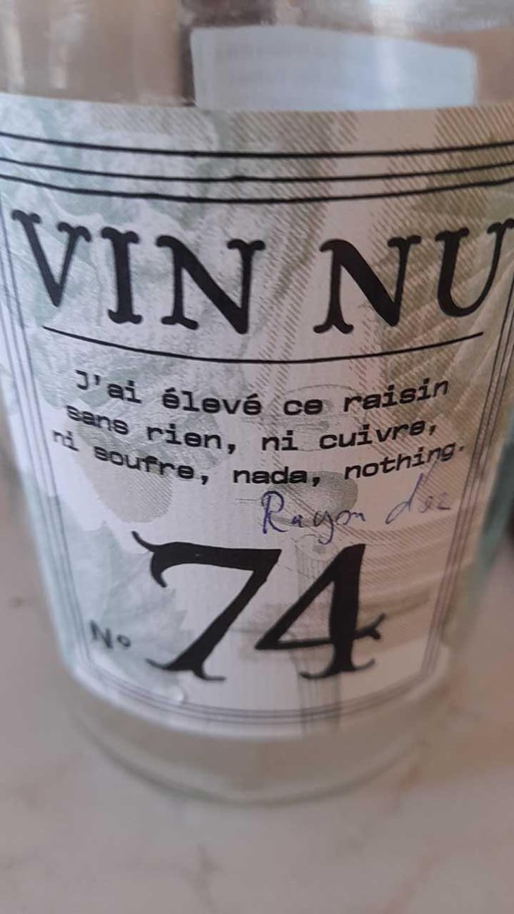 Vin Nu Cuvée 23 58 - Vin Nu - Myrtilles Du Trimoulet - Geoffrey Estienne 