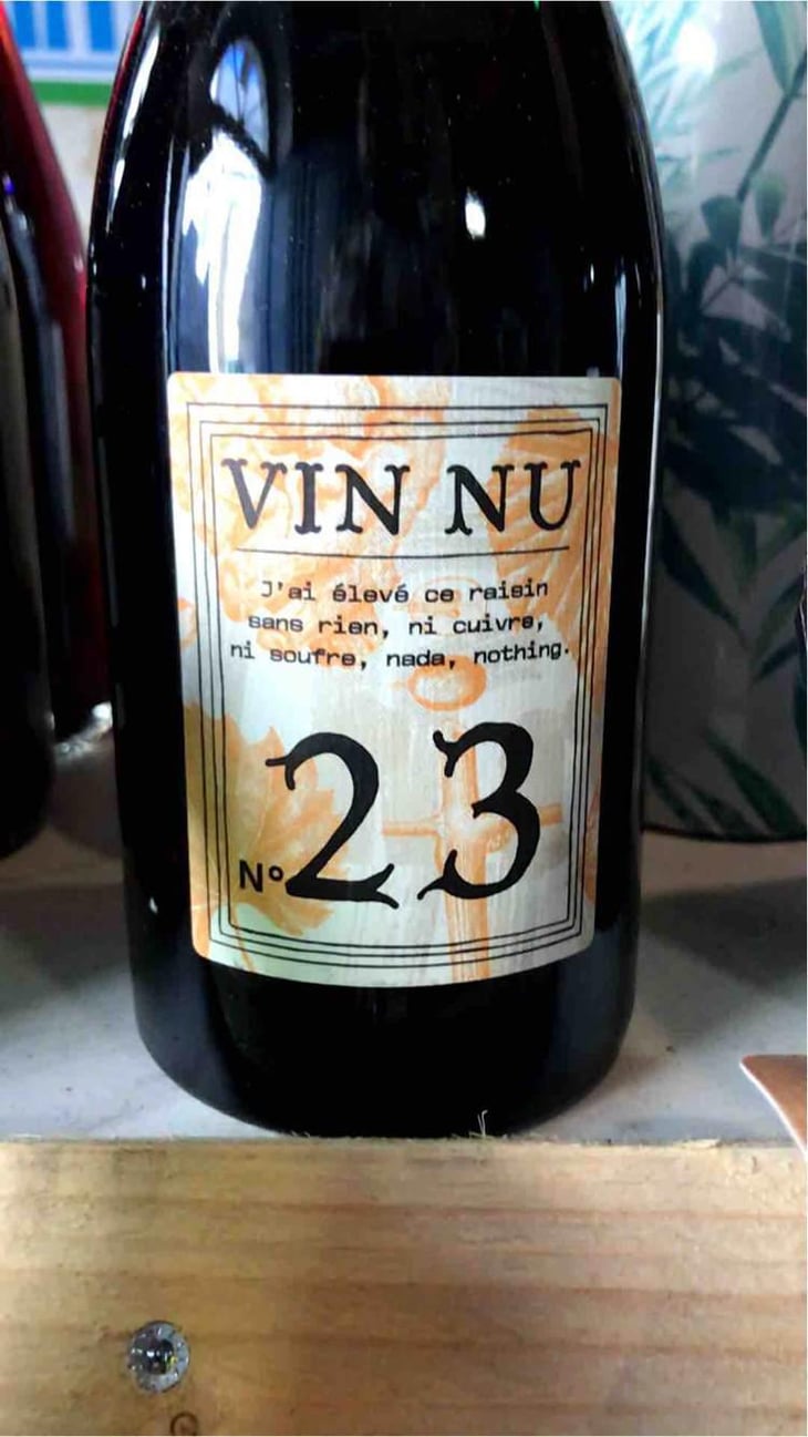 Vin Nu Cuvée 23 - Vin Nu - Myrtilles Du Trimoulet - Geoffrey Estienne 