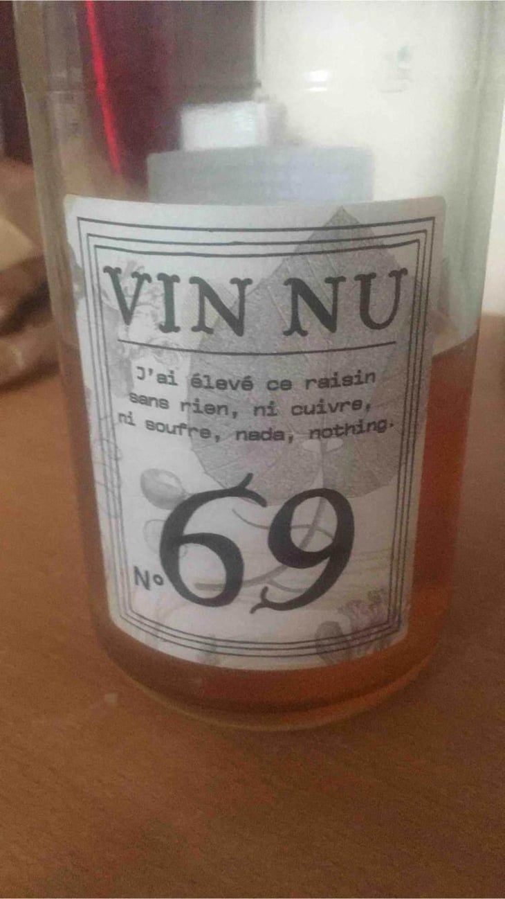 Vin Nu Cuvée 69 - Vin Nu - Myrtilles Du Trimoulet - Geoffrey Estienne 