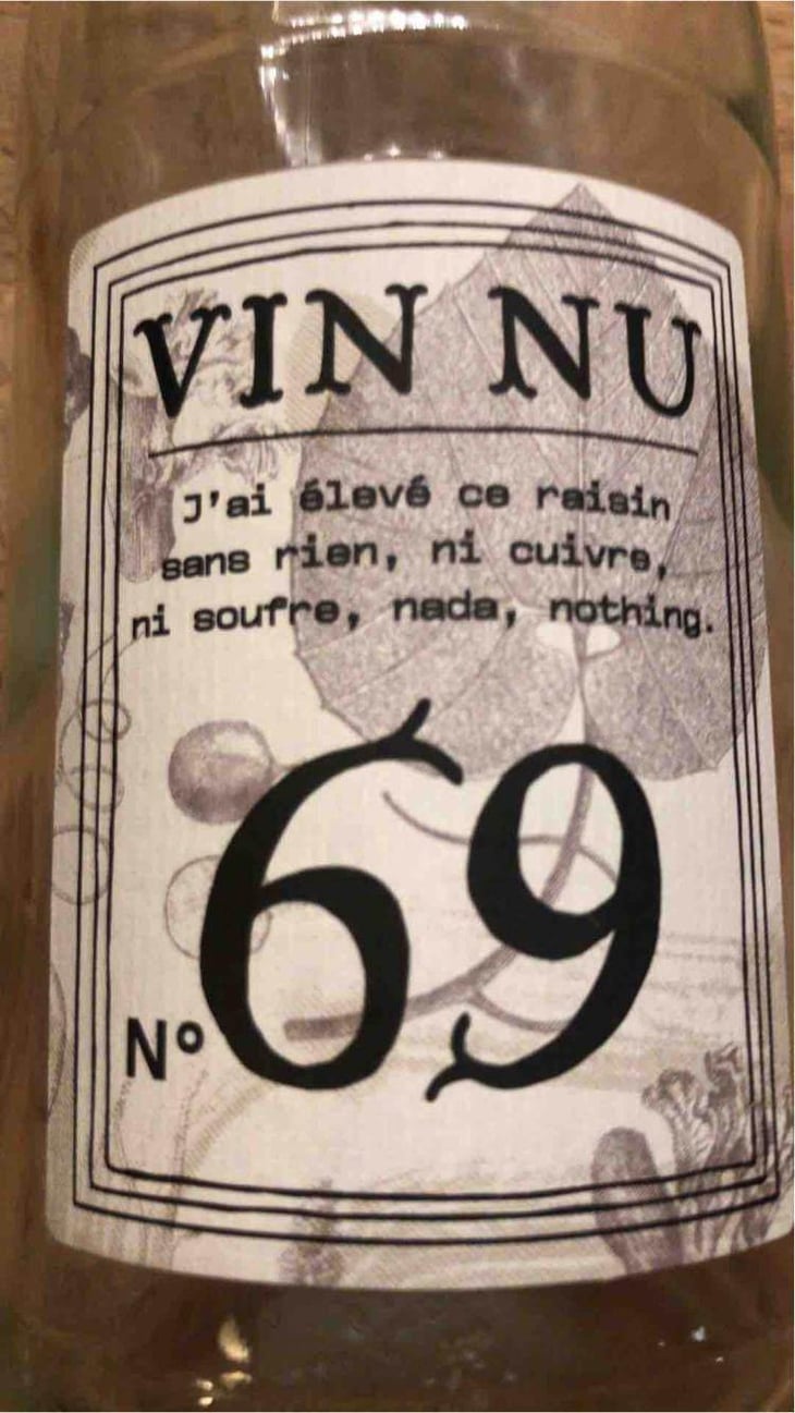 Vin Nu Cuvée 69 - Vin Nu - Myrtilles Du Trimoulet - Geoffrey Estienne 