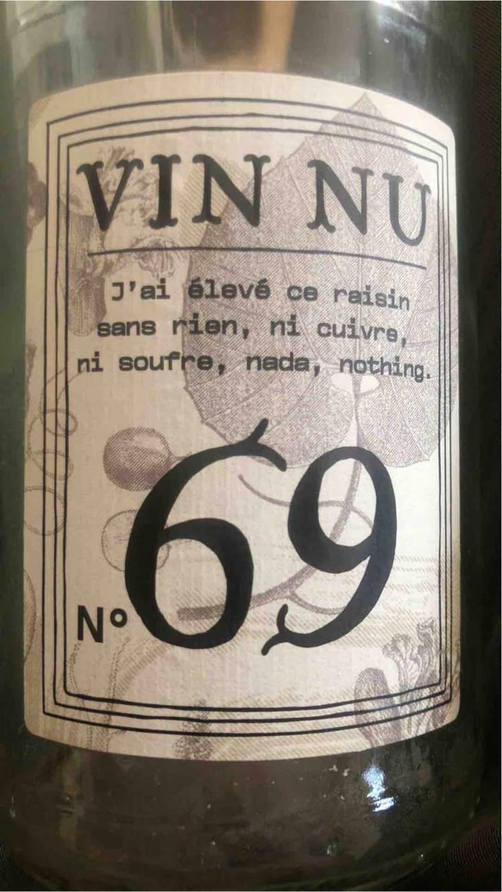 Vin Nu Cuvée 69 - Vin Nu - Myrtilles Du Trimoulet - Geoffrey Estienne 