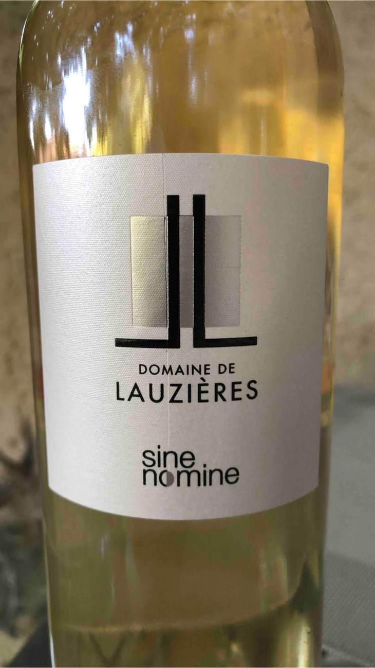 Sine Nomine - Domaine De Lauzières - Christophe Pillon 
