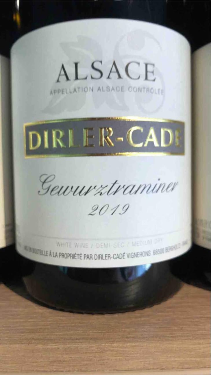 Gewurztraminer - Dirler-Cadé - Jean & Ludivine Dirler -2019