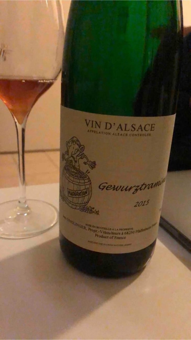 Gewurztraminer - Jean Ginglinger & Fils - Jean-Francois Ginglinger 