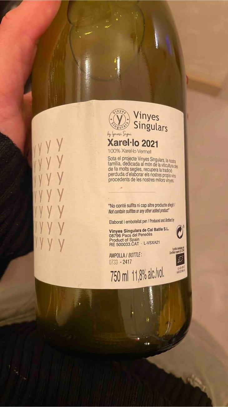 Xarel·lo - Vinyes Singulars - Ignasi Segui 