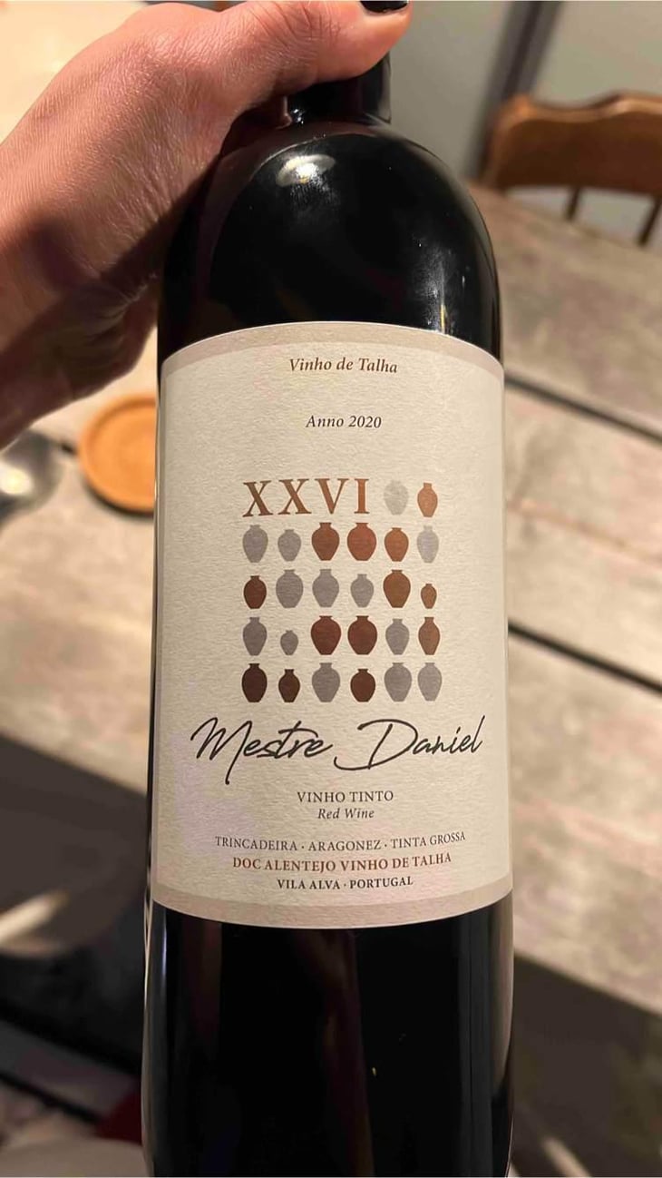 XXVI Talhas Mestre Daniel Tinto 2020 - Adega do Mestre Daniel - XXVI Talhas - Mestre Daniel -2020