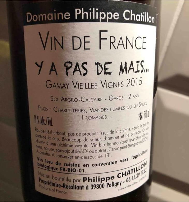 Y A Pas De Mais... - Domaine Philippe Chatillon - Philippe Chatillon 