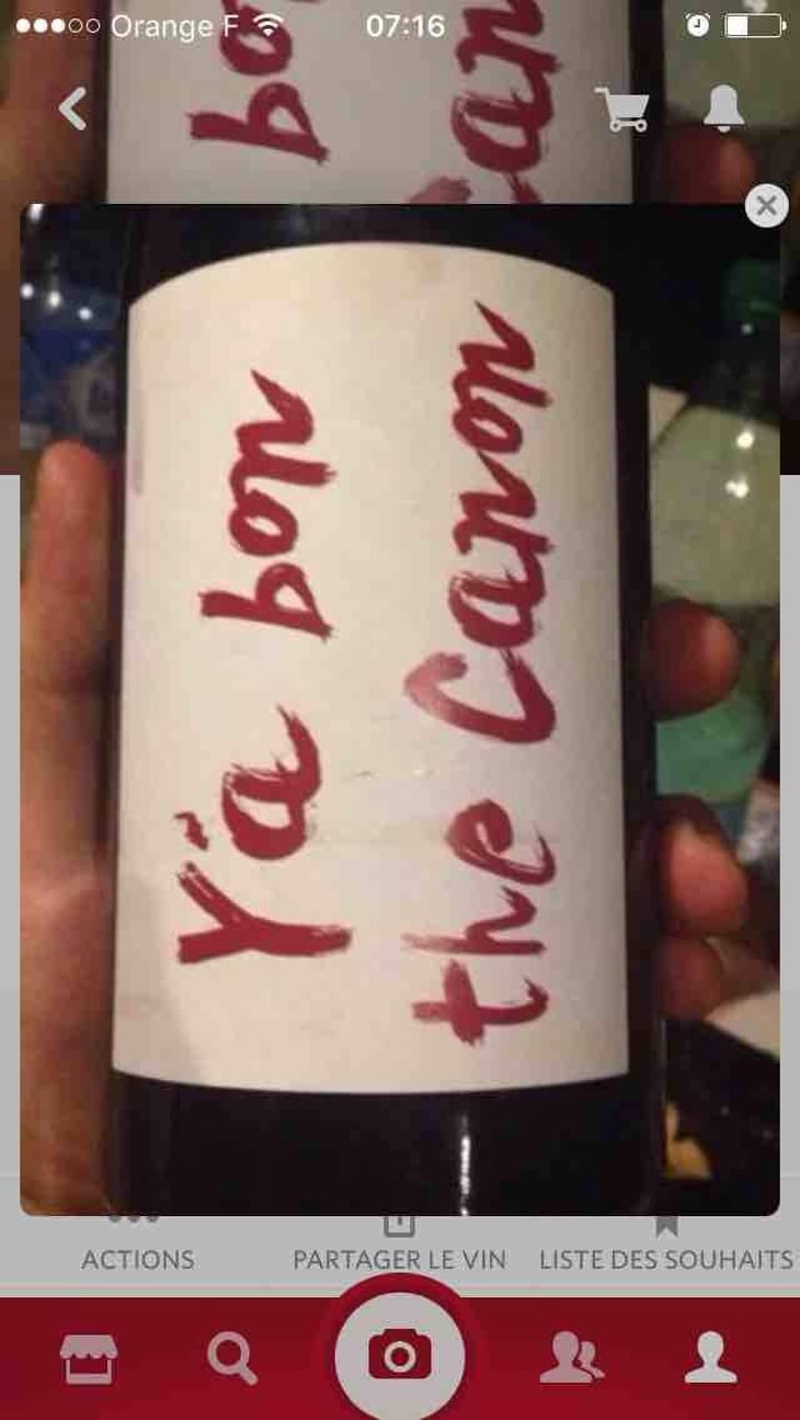 Y'a Bon The Canon (white label) - Domaine Ganevat - Anne & Jean-François Ganevat 