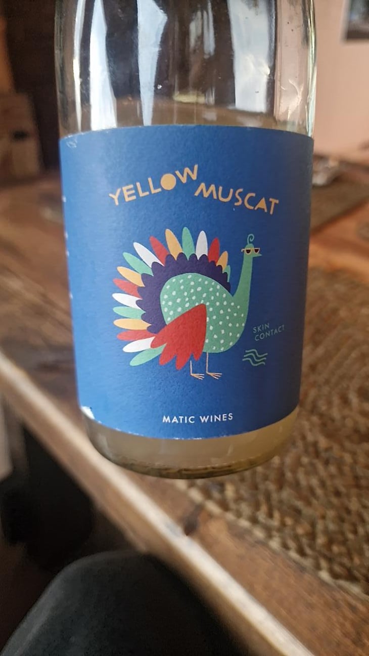 Yellow Muscat - Matic Wines - Matija Žerjav -2022