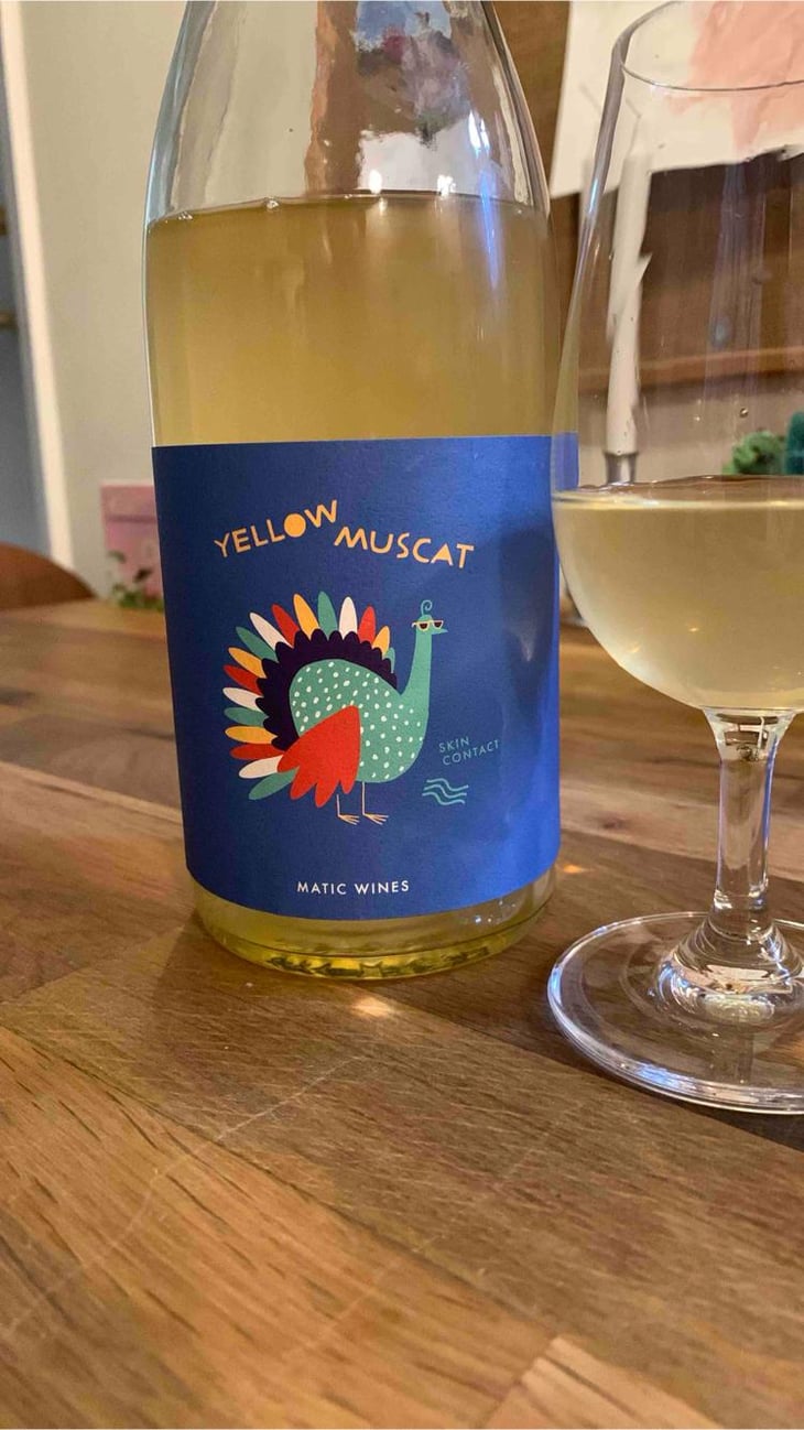 Yellow Muscat - Matic Wines - Matija Žerjav -2022