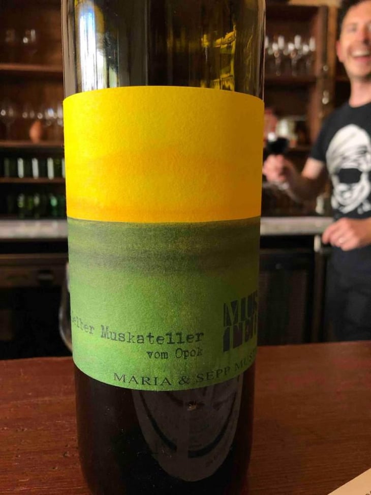 Gelber Muskateller vom Opok - Weingut Muster - Maria & Sepp Muster 
