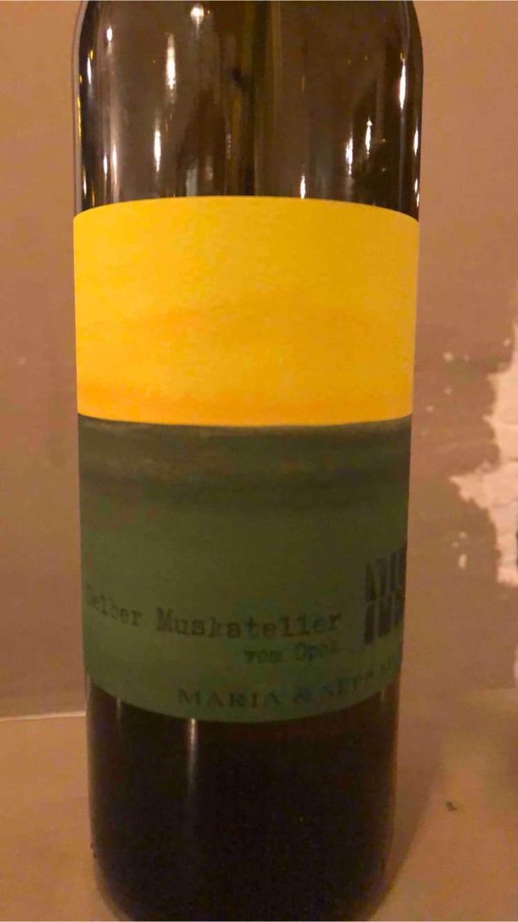 Gelber Muskateller vom Opok - Weingut Muster - Maria & Sepp Muster 