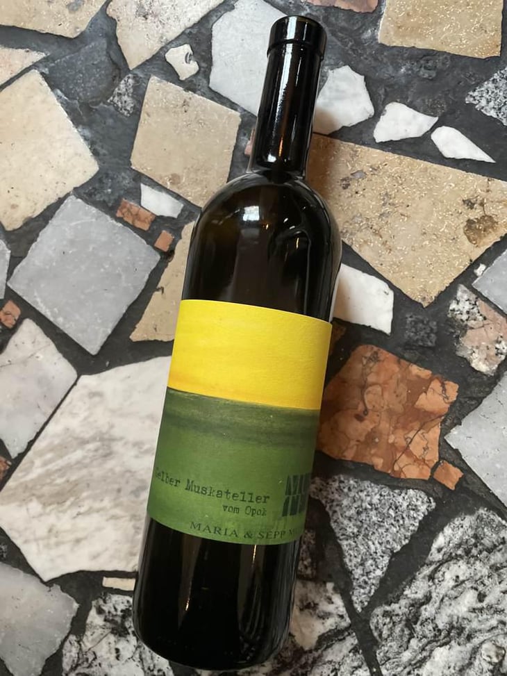 Gelber Muskateller vom Opok - Weingut Muster - Maria & Sepp Muster 