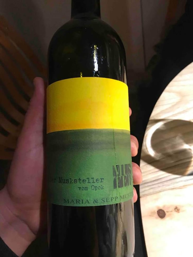 Gelber Muskateller vom Opok - Weingut Muster - Maria & Sepp Muster 