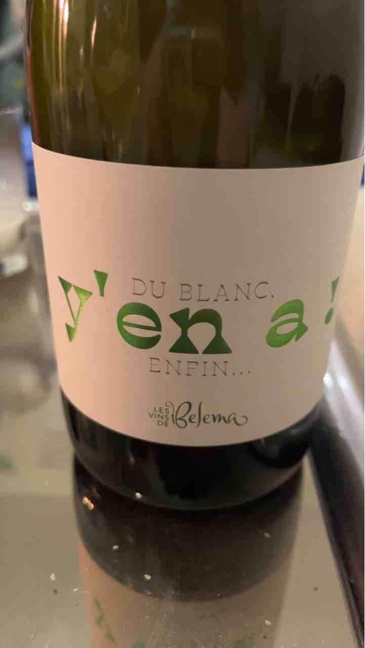 y'en a ! - Les Vins De Belema - Yann Pernuit -2019