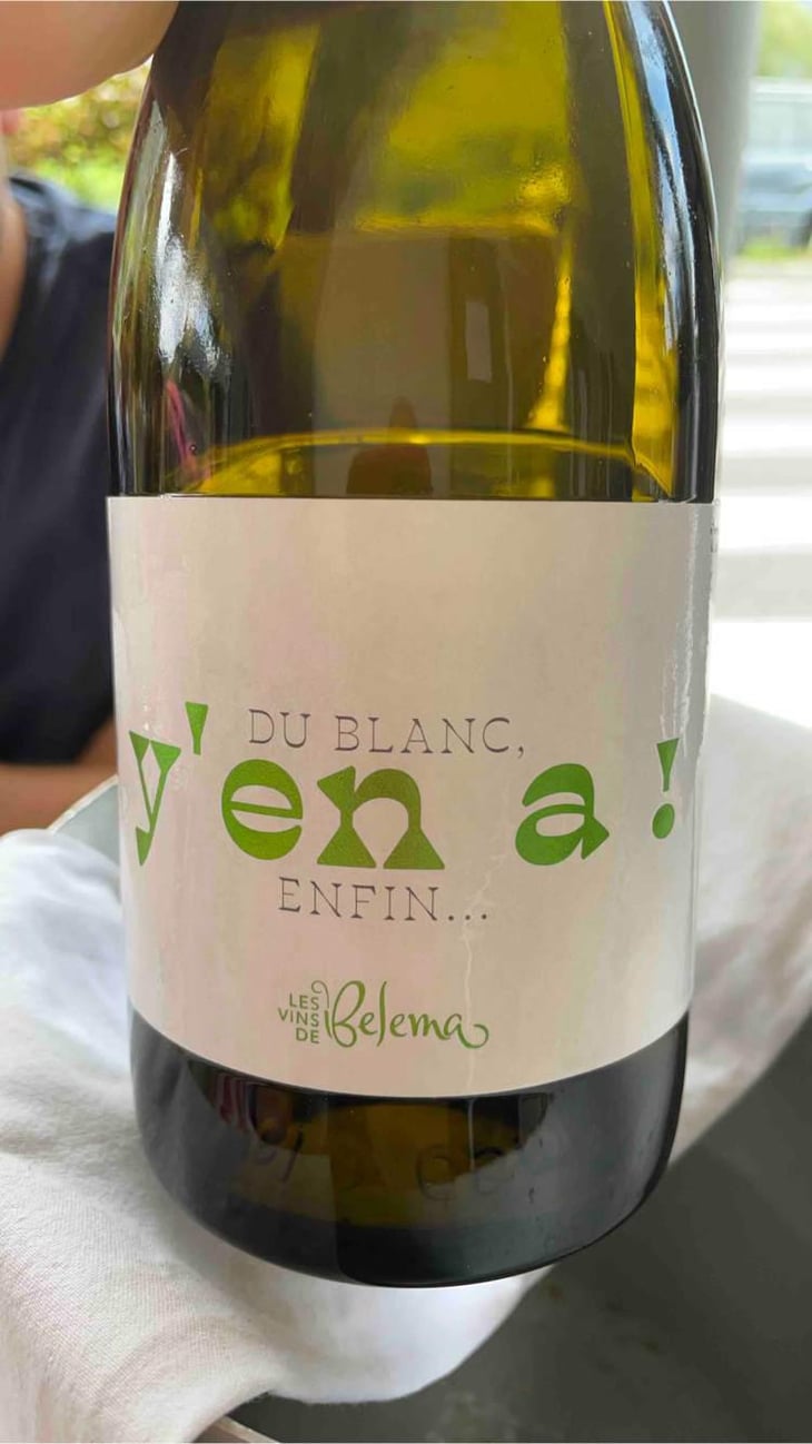 y'en a ! - Les Vins De Belema - Yann Pernuit -2019