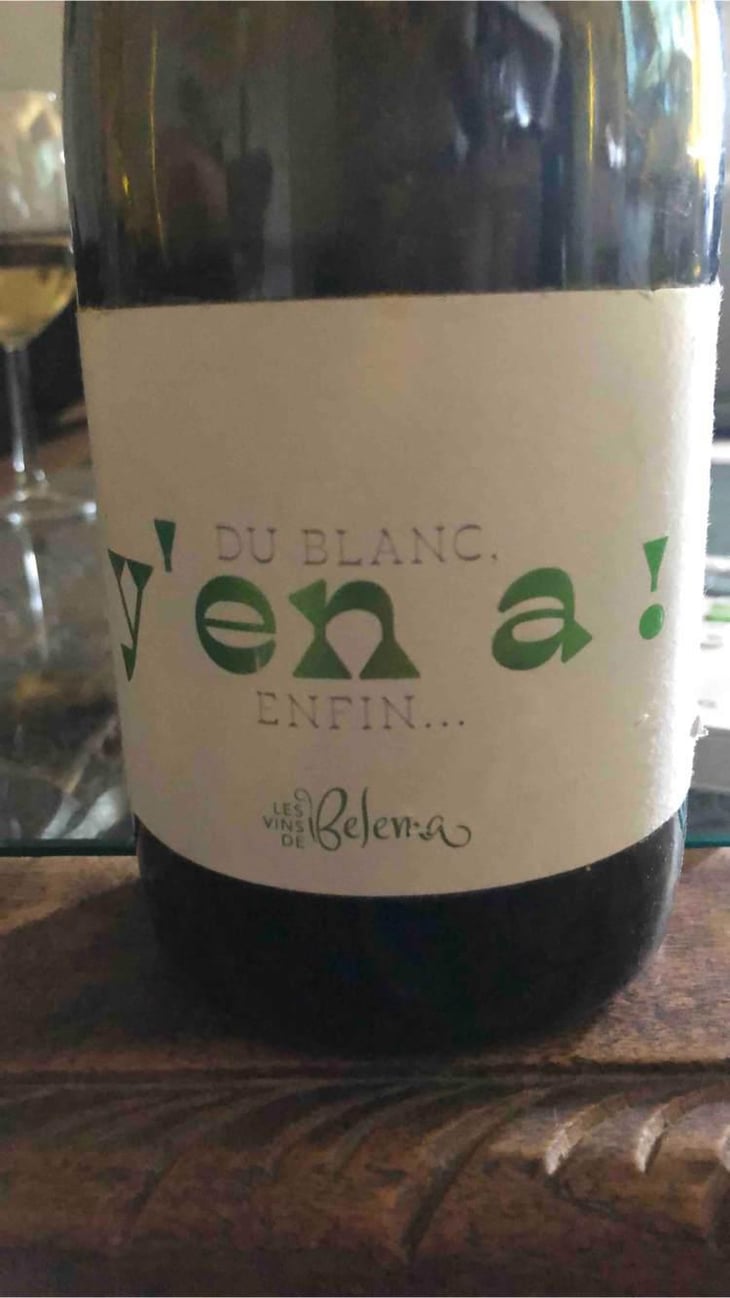 y'en a ! - Les Vins De Belema - Yann Pernuit -2019