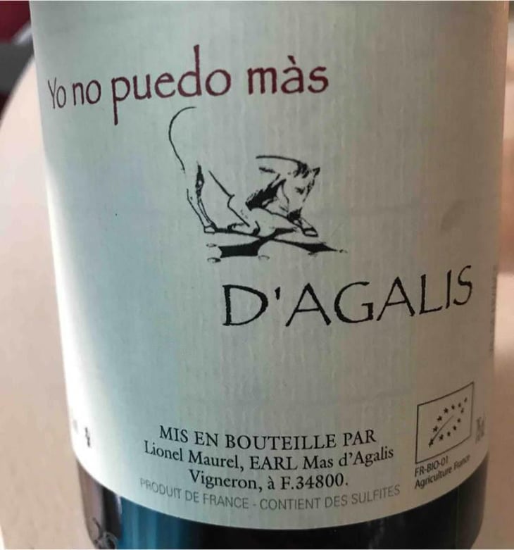 Yo No Puedo Màs - Mas d'Agalis - Lionel Maurel 