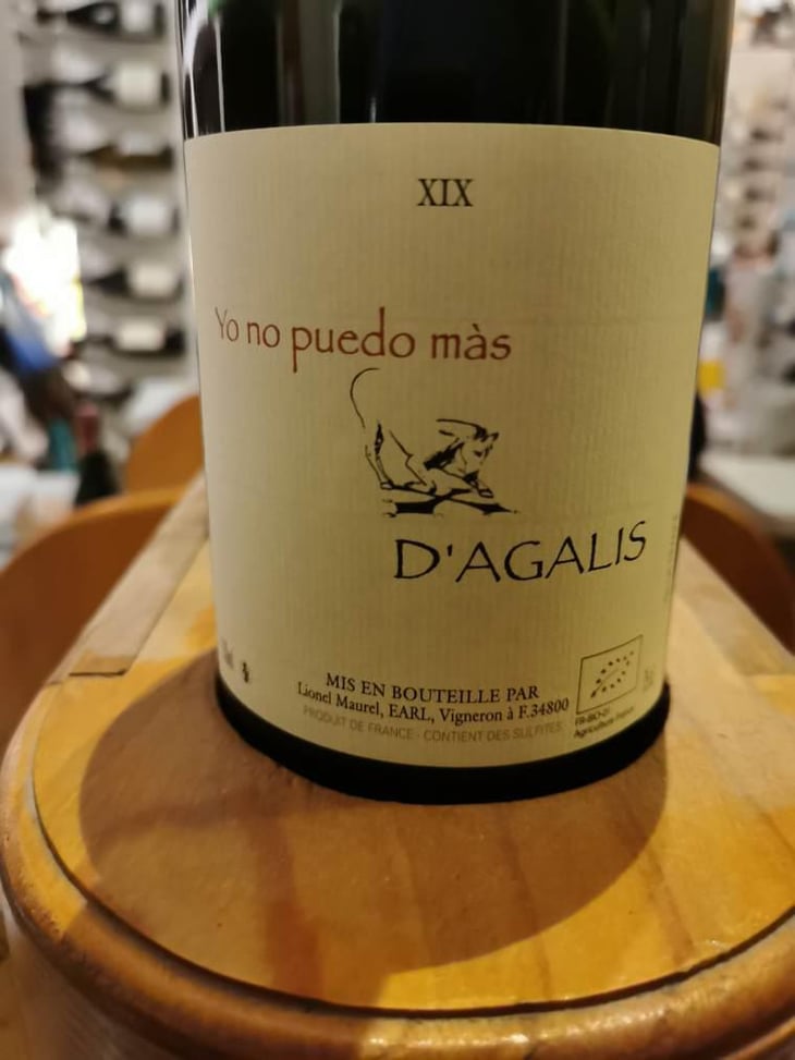 Yo No Puedo Màs - Mas d'Agalis - Lionel Maurel 