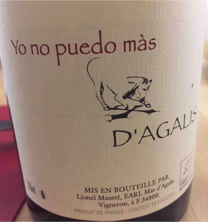 Yo No Puedo Màs - Mas d'Agalis - Lionel Maurel 