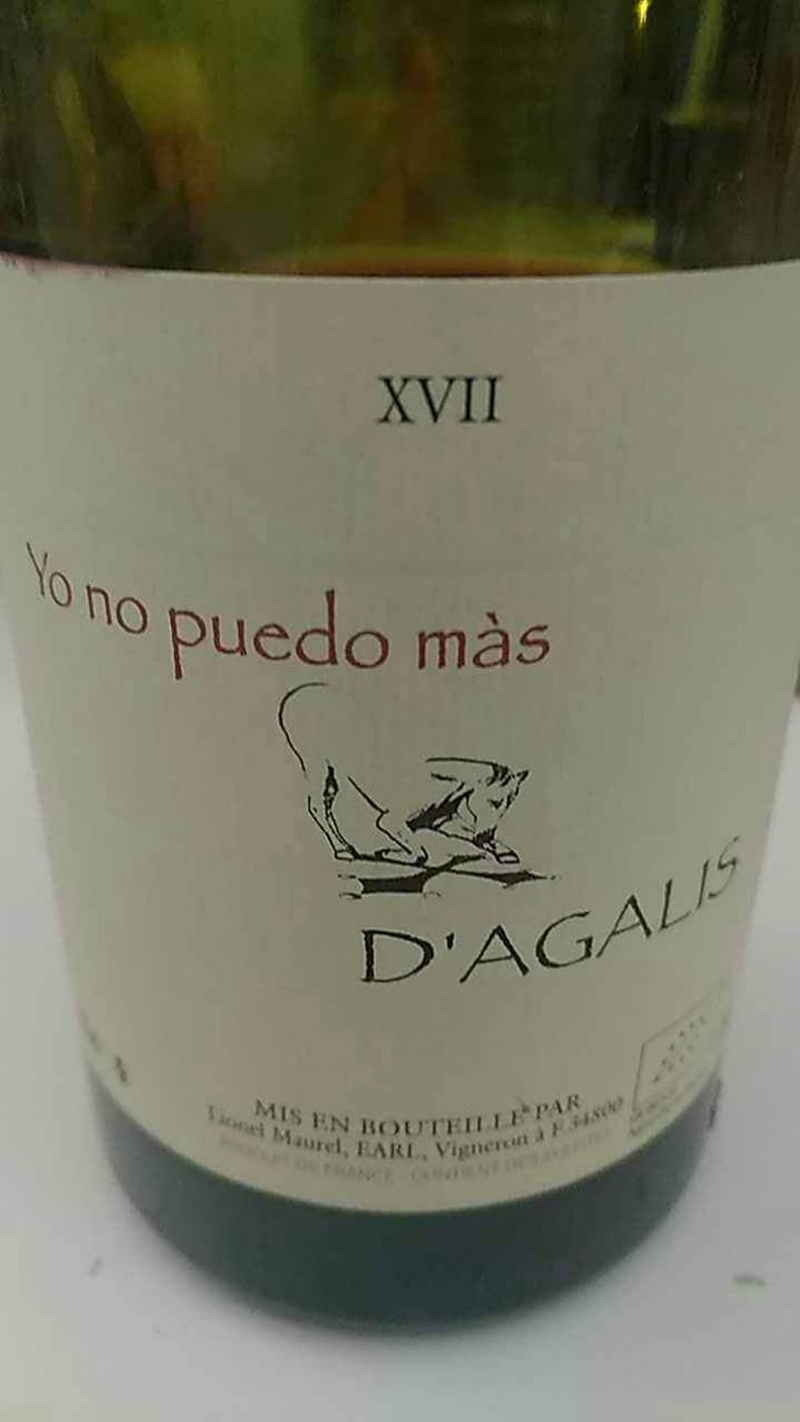 Yo No Puedo Màs - Mas d'Agalis - Lionel Maurel 