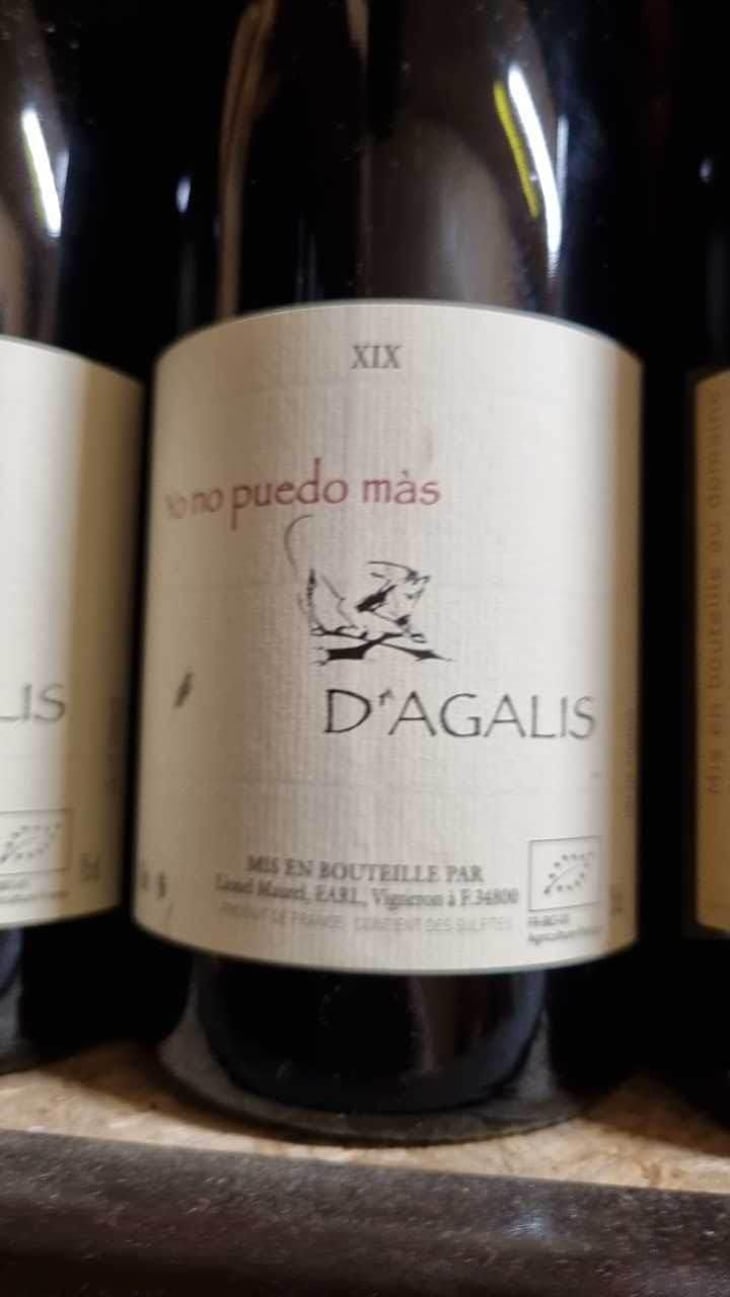 Yo No Puedo Màs - Mas d'Agalis - Lionel Maurel 