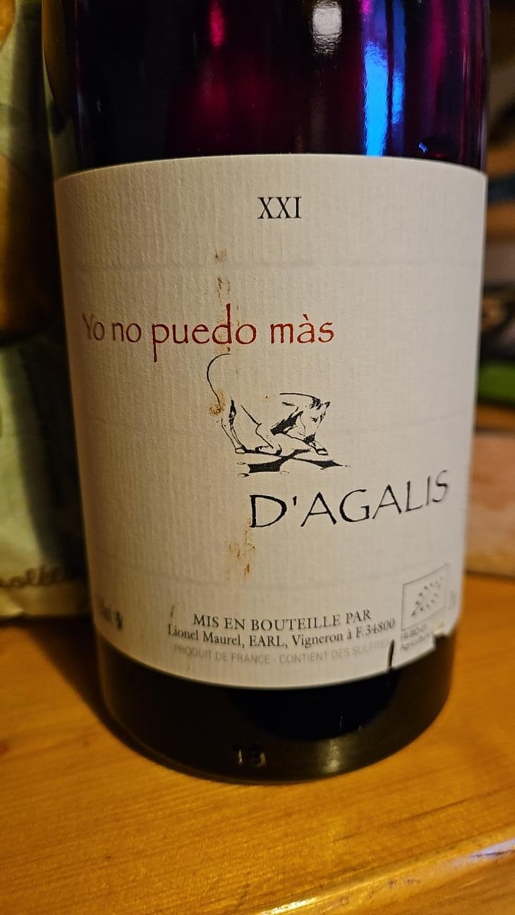 Yo No Puedo Màs - Mas d'Agalis - Lionel Maurel 