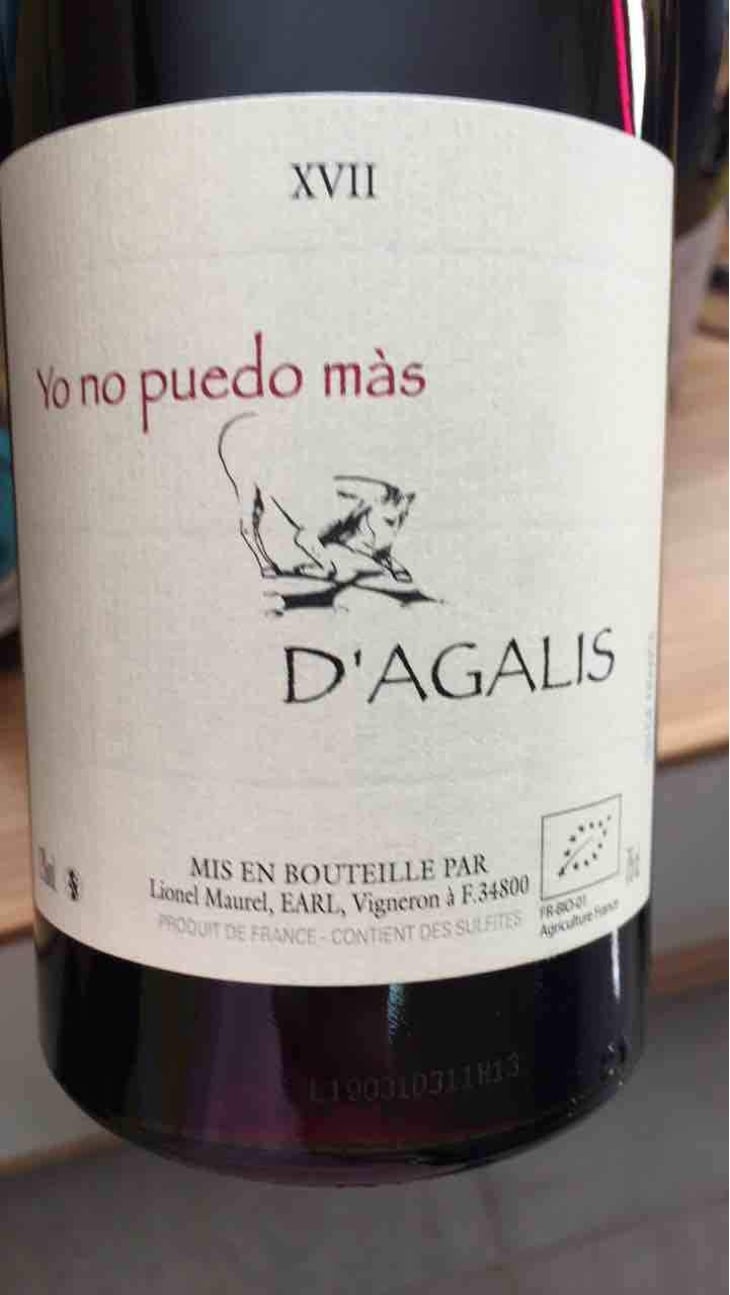 Yo No Puedo Màs - Mas d'Agalis - Lionel Maurel 