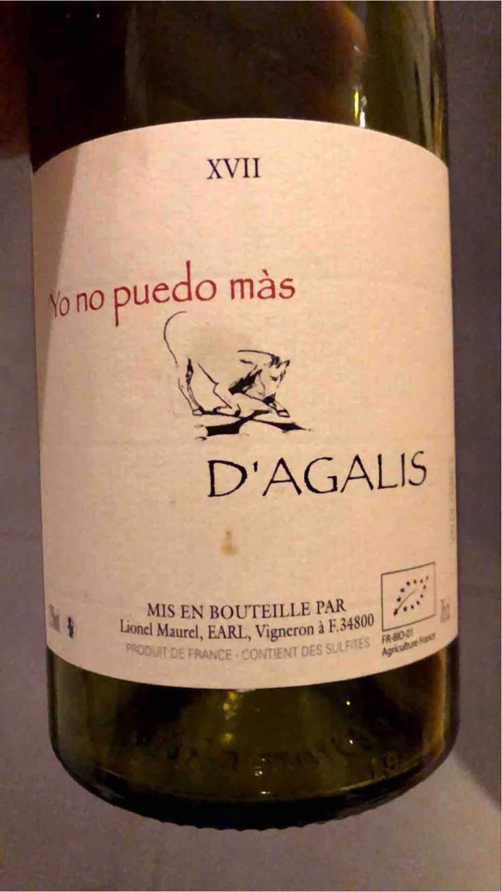 Yo No Puedo Màs - Mas d'Agalis - Lionel Maurel 