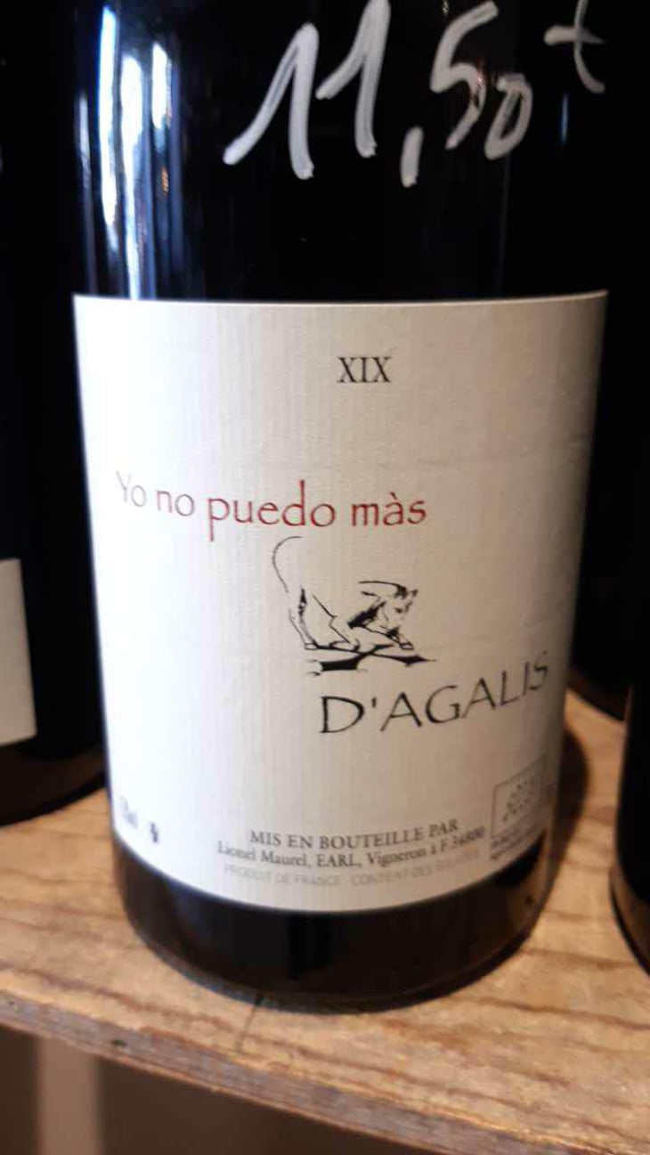 Yo No Puedo Màs - Mas d'Agalis - Lionel Maurel 