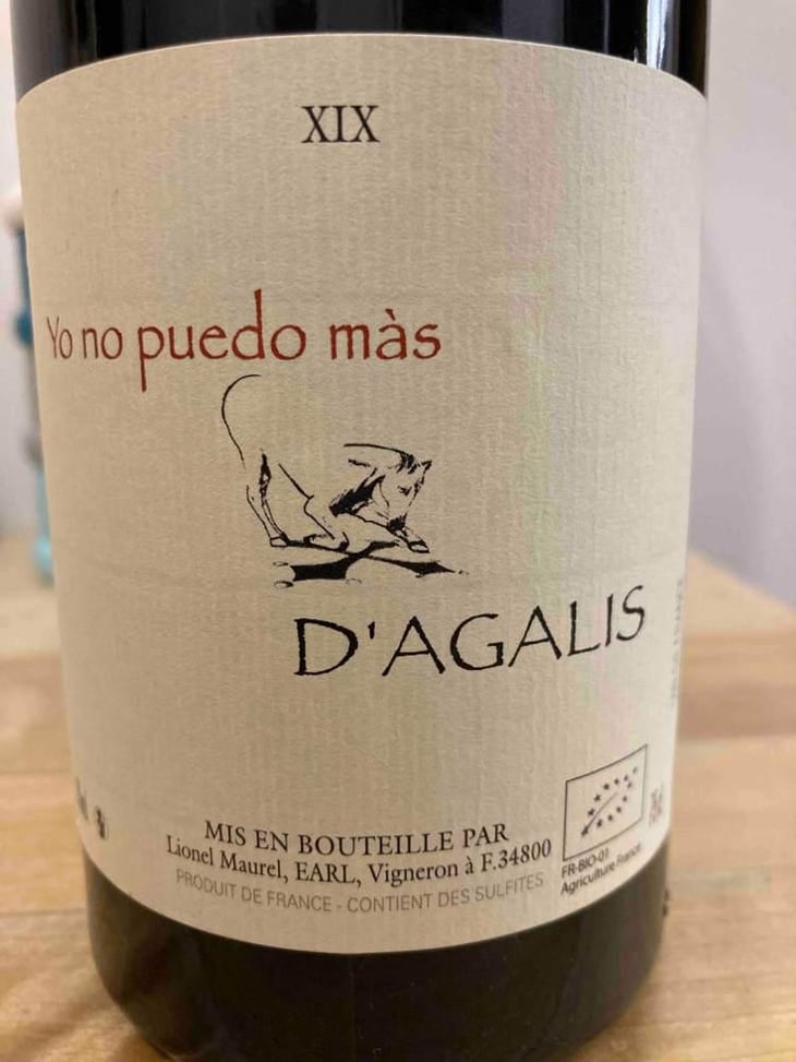 Yo No Puedo Màs - Mas d'Agalis - Lionel Maurel 