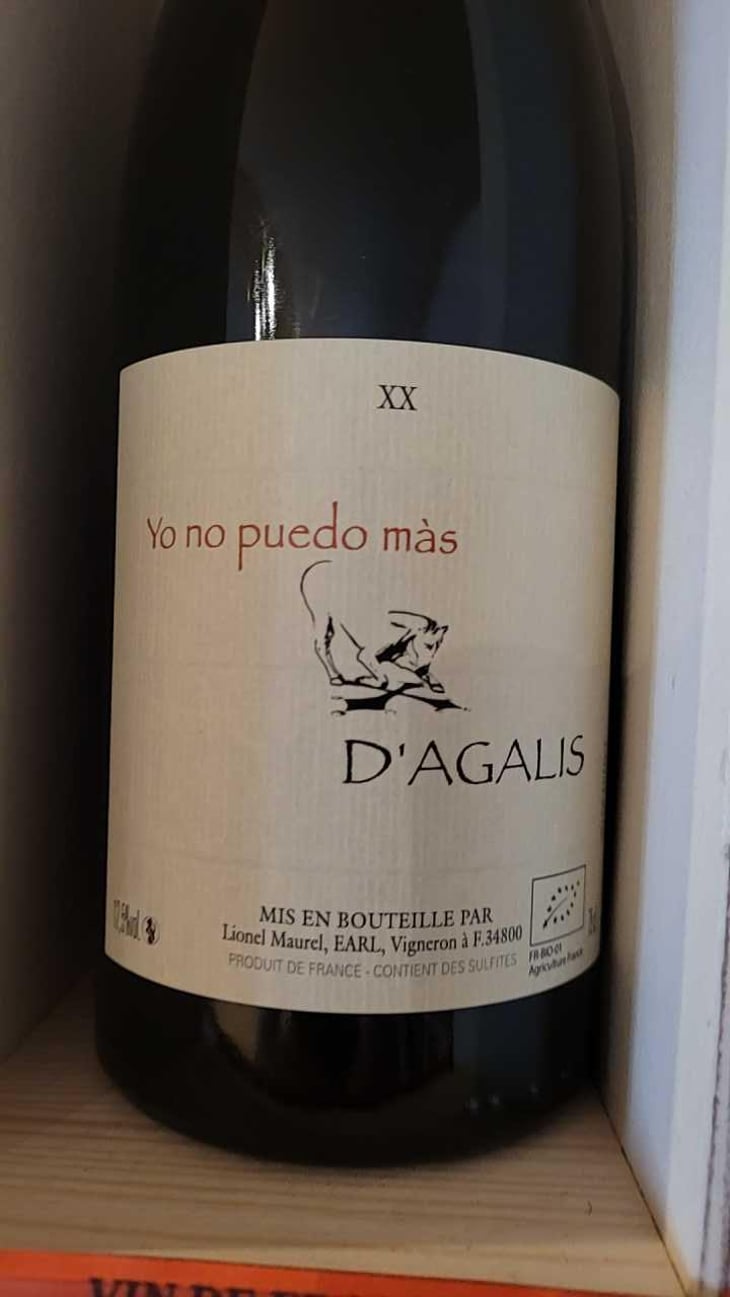 Yo No Puedo Màs - Mas d'Agalis - Lionel Maurel 