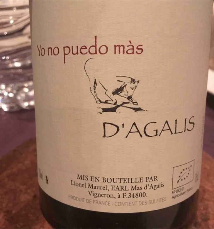 Yo No Puedo Màs - Mas d'Agalis - Lionel Maurel 